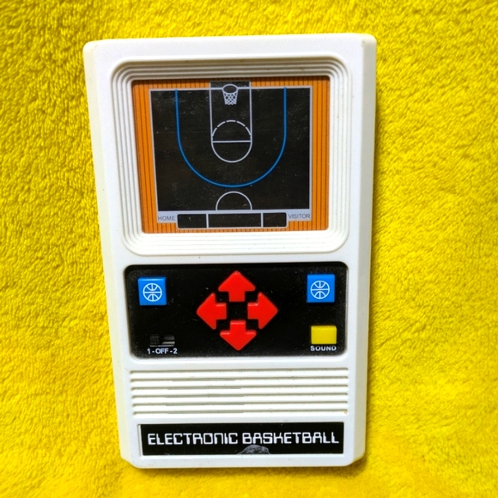 Vintage 70s Electronic Basketball Game | Tested Works | Mattel